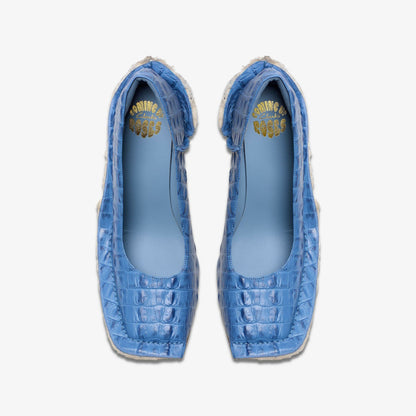 Martine Rose Heel Womens Blue Leather | Clarks on Sale - Women