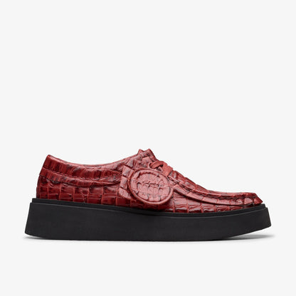 Martine Rose Torview Womens Burgundy Leather | Clarks Sale - Women