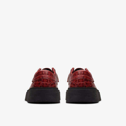 Martine Rose Torview Womens Burgundy Leather | Clarks Sale - Women