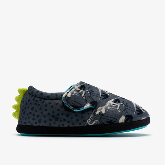 Fluffy Snug Kid Dark Grey Interest | Clarks online - Kids
