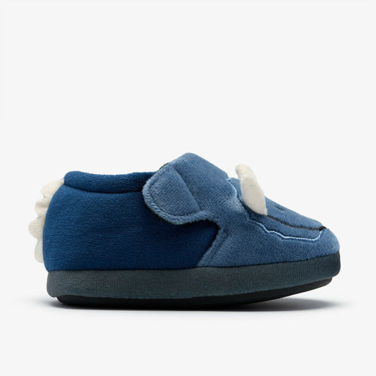 Fluffy Snug Toddler Navy | Clarks Sale - Babies / Kids