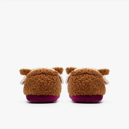 Fluffy Snug Toddler Cream Teddy | Clarks online - Kids