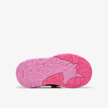 Tidal Shell Toddler Pink | Clarks outlet - Kids