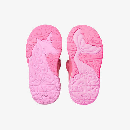 Tidal Shell Toddler Pink | Clarks outlet - Kids