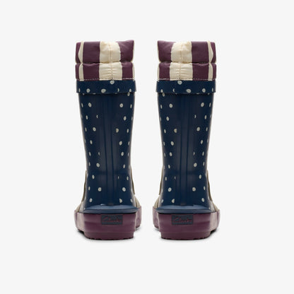 Tarri Race Toddler Navy Combination | Clarks discount - Kids