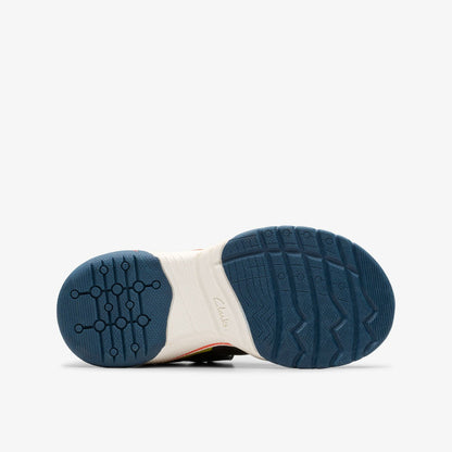 Feather Track Kid Navy Combination | Clarks for sale - Kids