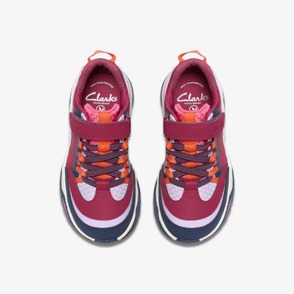 Feather Track Kid Berry Combination | Clarks Sale - Kids