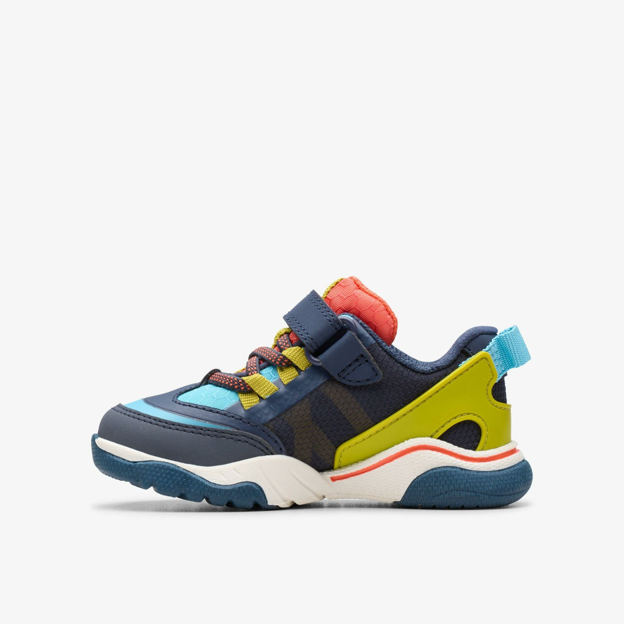 Feather Track Toddler Navy Combination | Clarks on Sale - Kids