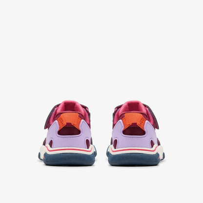 Feather Track Toddler Berry Combination | Clarks online - Kids