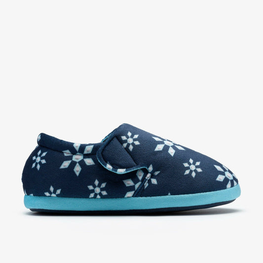 Fluffy Snug Kid Navy | Clarks for sale - Kids