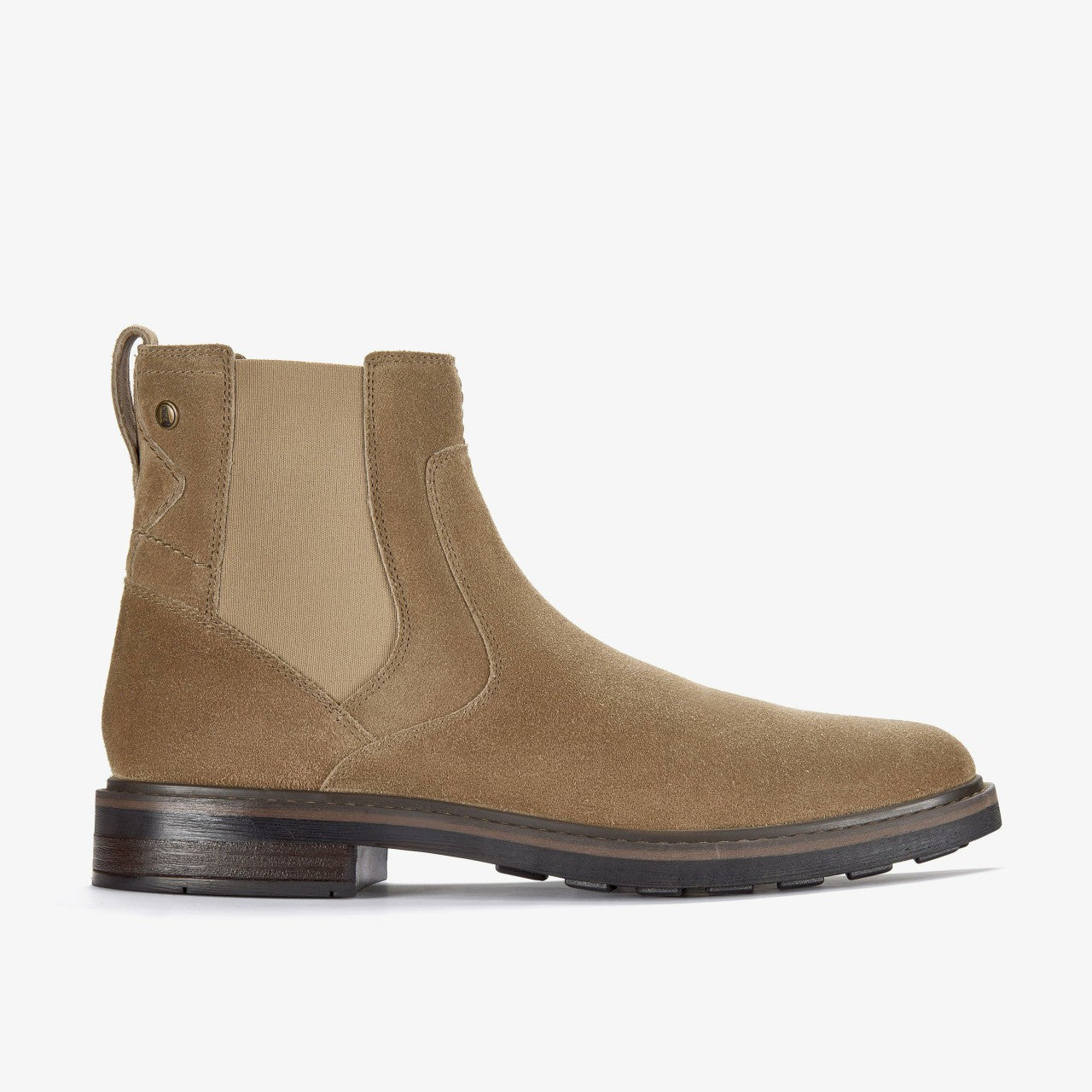 Newford Easy Dark Sand Suede | Clarks discount - Men