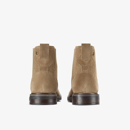 Newford Easy Dark Sand Suede | Clarks discount - Men