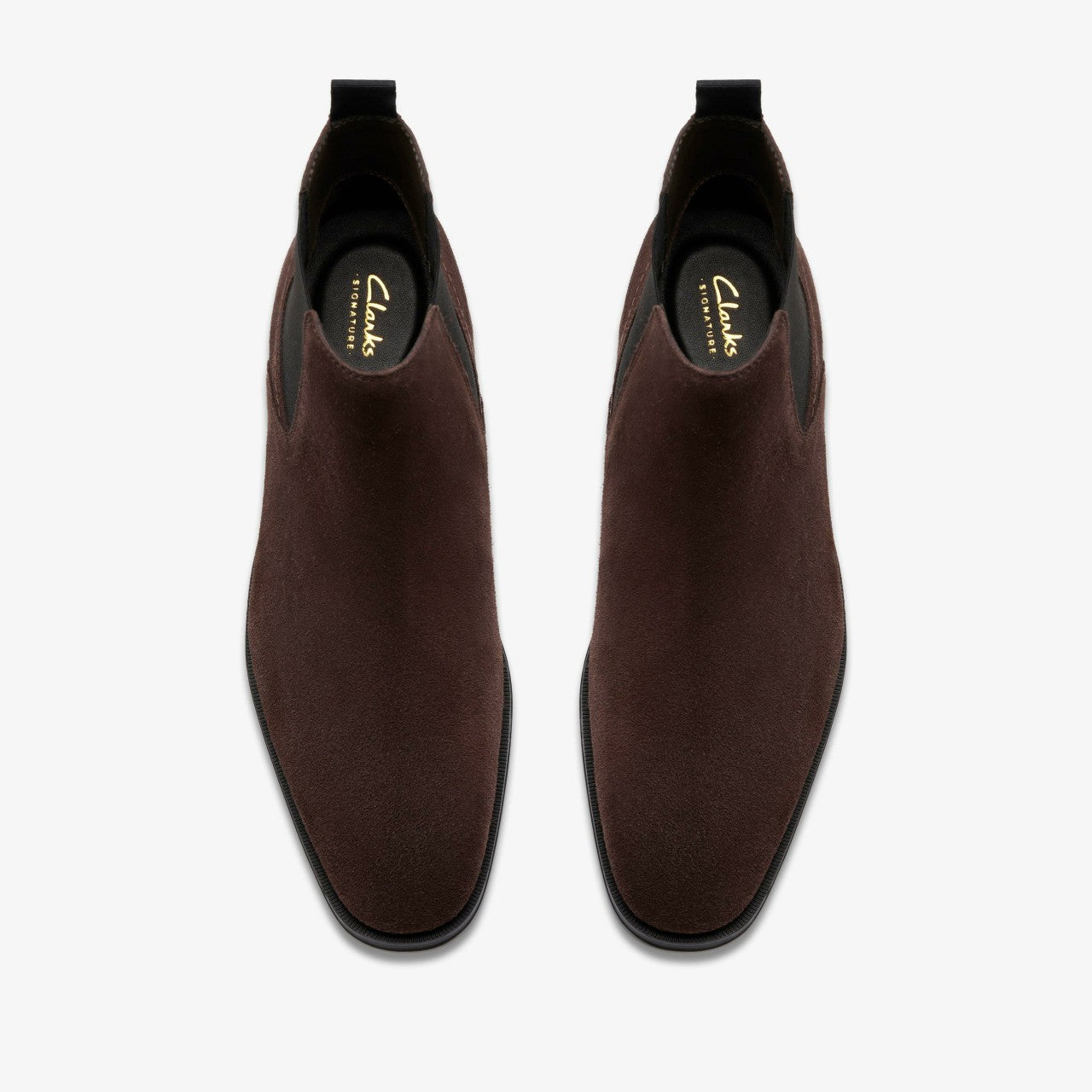 Paulton Easy Dark Brown Suede | Clarks for sale - Men
