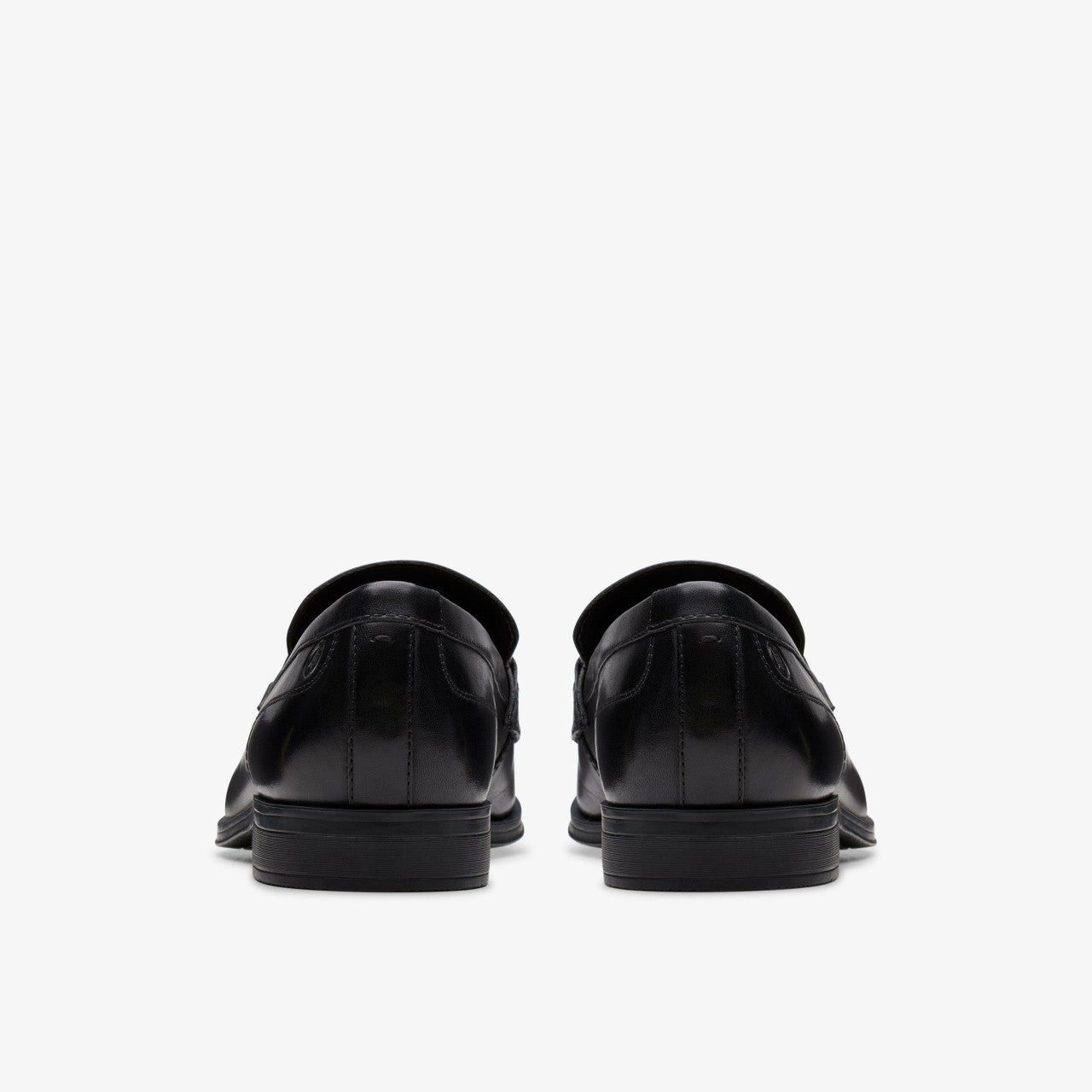 Paulton Lo Black Leather | Clarks discount - Men