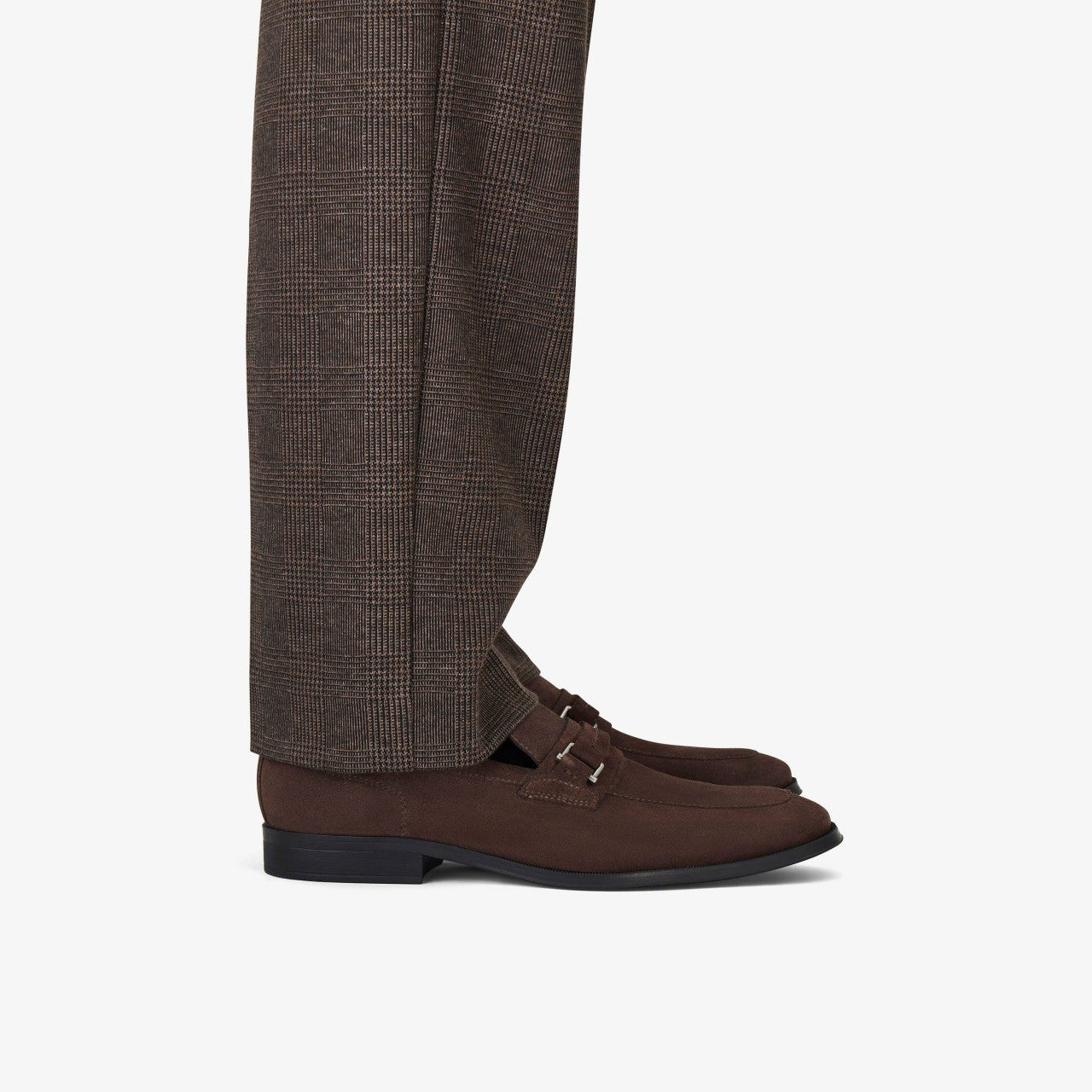 Paulton Lo Dark Brown Suede | Clarks online - Men
