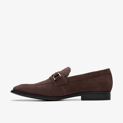 Paulton Lo Dark Brown Suede | Clarks online - Men