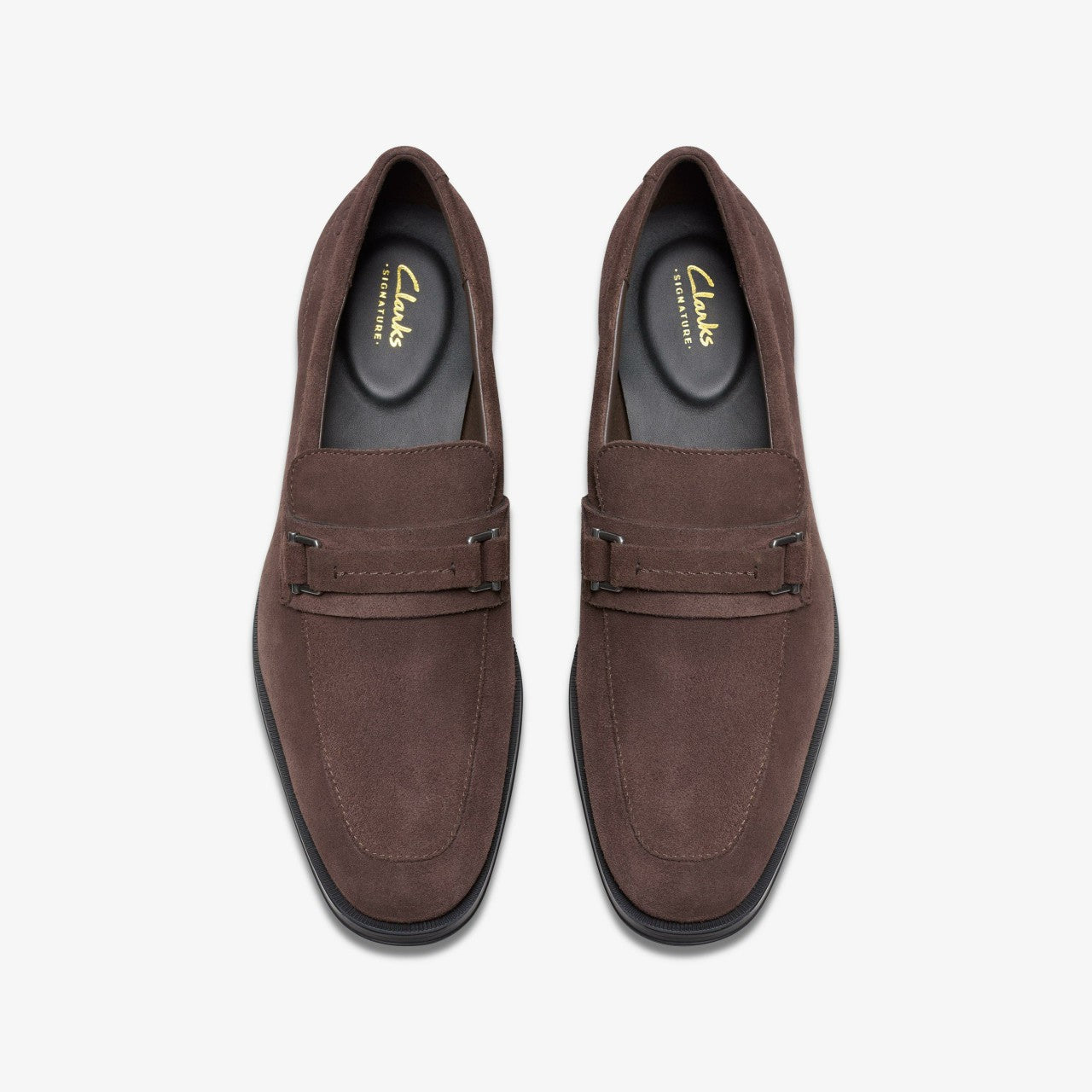 Paulton Lo Dark Brown Suede | Clarks online - Men
