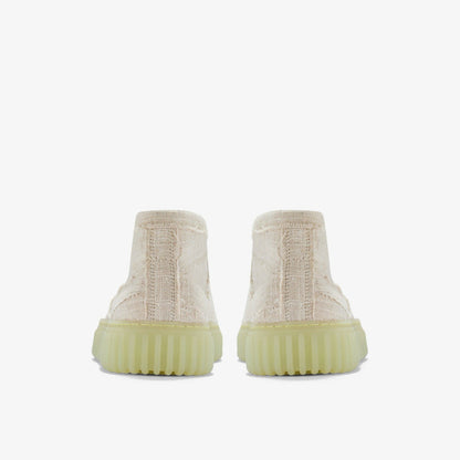 Torhill Hallow Off White Textile | Clarks Sale - Men