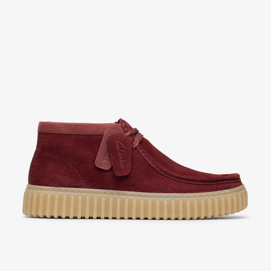 Torhill Hi Wine Suede | Clarks outlet - Women / Men