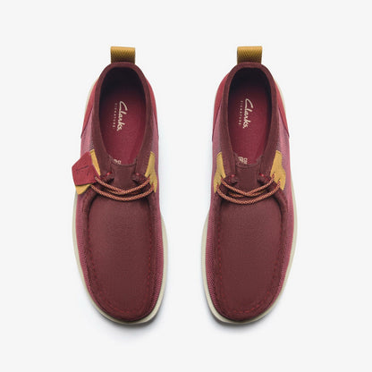 Wallabee FTR2 Boot Burgundy Combination | Clarks online - Men