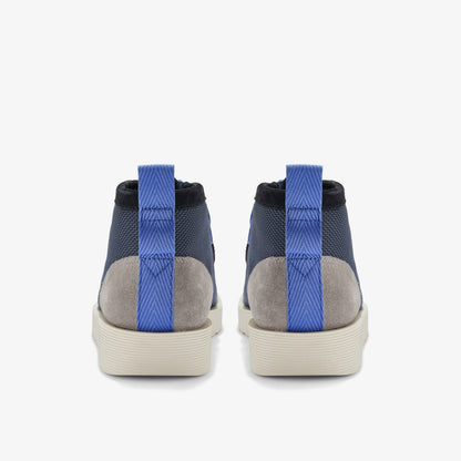 Wallabee FTR2 Boot Navy Combination | Clarks on Sale - Men