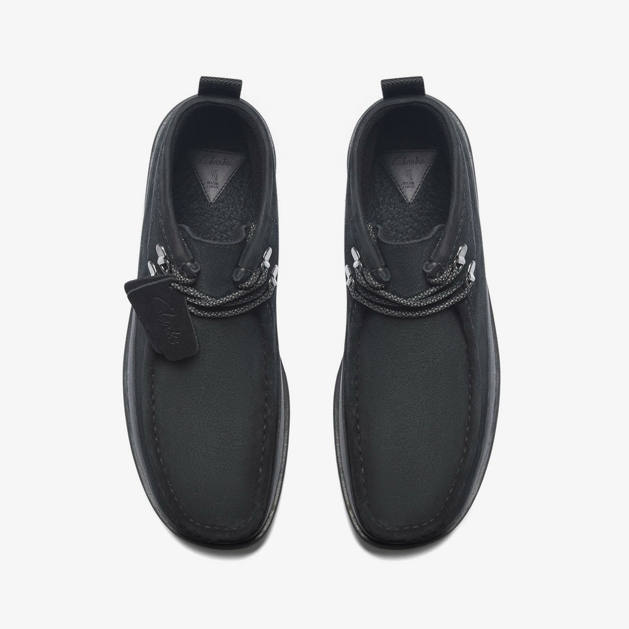 Wallabee FTR2 Hi Black Suede | Clarks Sale - Men