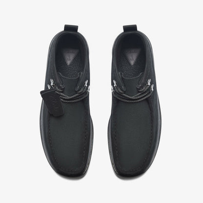 Wallabee FTR2 Hi Black Suede | Clarks Sale - Men