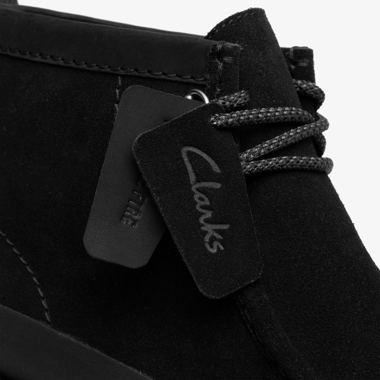 Wallabee FTR2 Hi Black Suede | Clarks Sale - Men