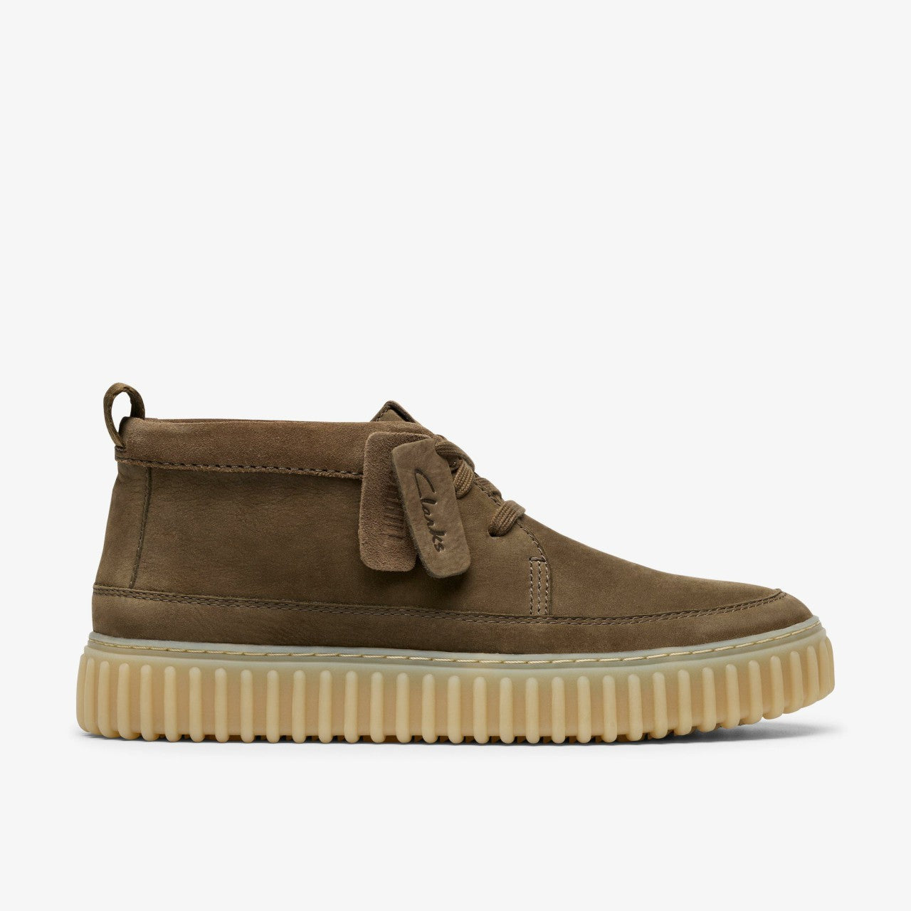 Torhill Lace Hi Khaki Nubuck | Clarks for sale - Men
