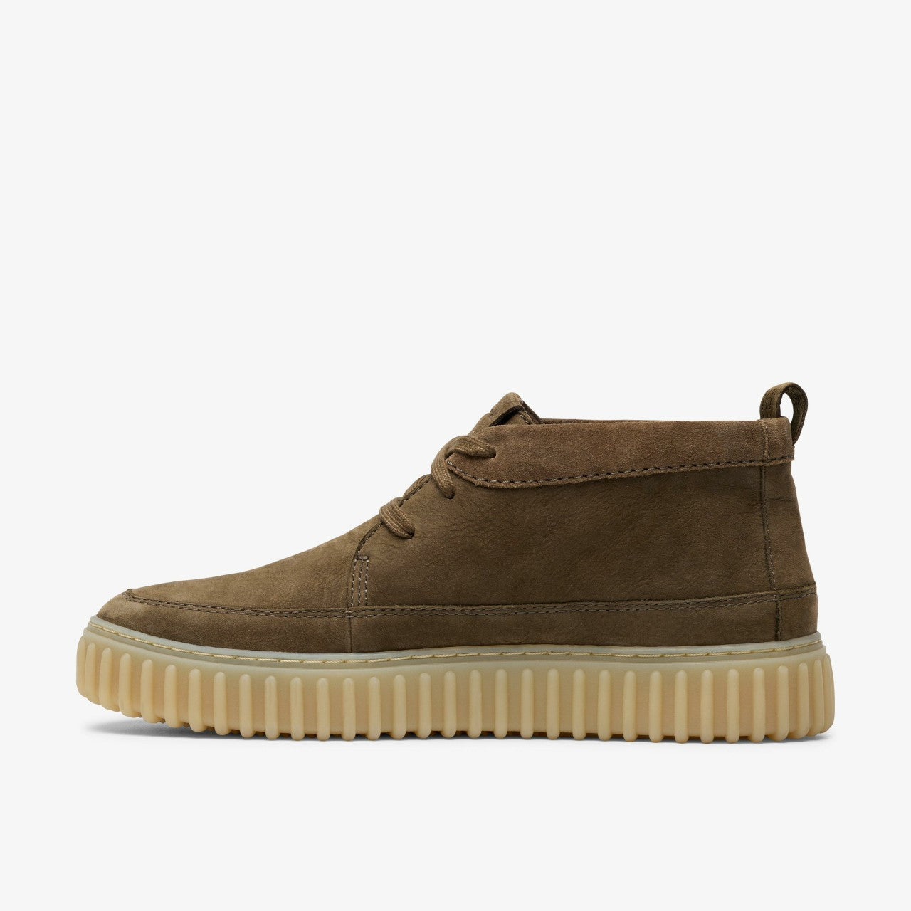 Torhill Lace Hi Khaki Nubuck | Clarks for sale - Men