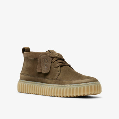 Torhill Lace Hi Khaki Nubuck | Clarks for sale - Men