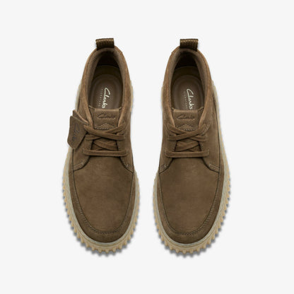 Torhill Lace Hi Khaki Nubuck | Clarks for sale - Men