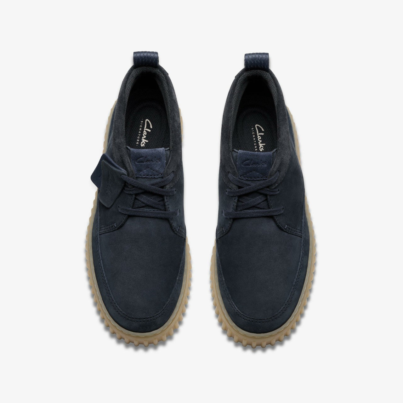 Torhill Lace Hi Navy Nubuck | Clarks on Sale - Men