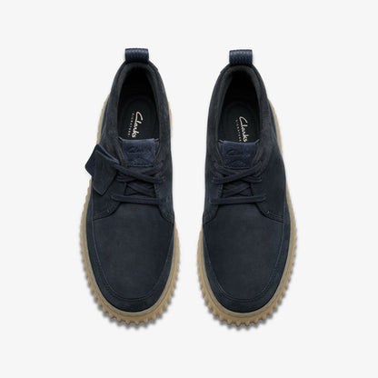 Torhill Lace Hi Navy Nubuck | Clarks on Sale - Men