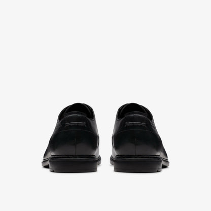 Banbury Derby Black Leather | Clarks on Sale - Men