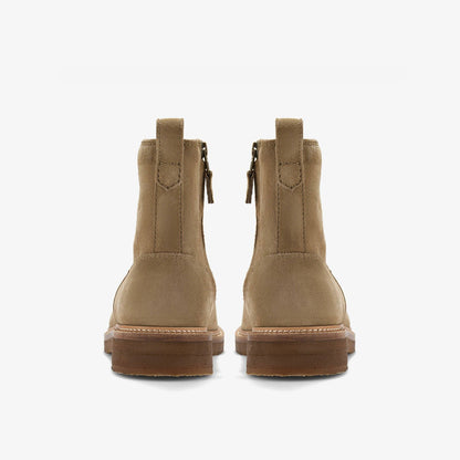 Clarkdale Boot Dark Sand Suede | Clarks on Sale - Men