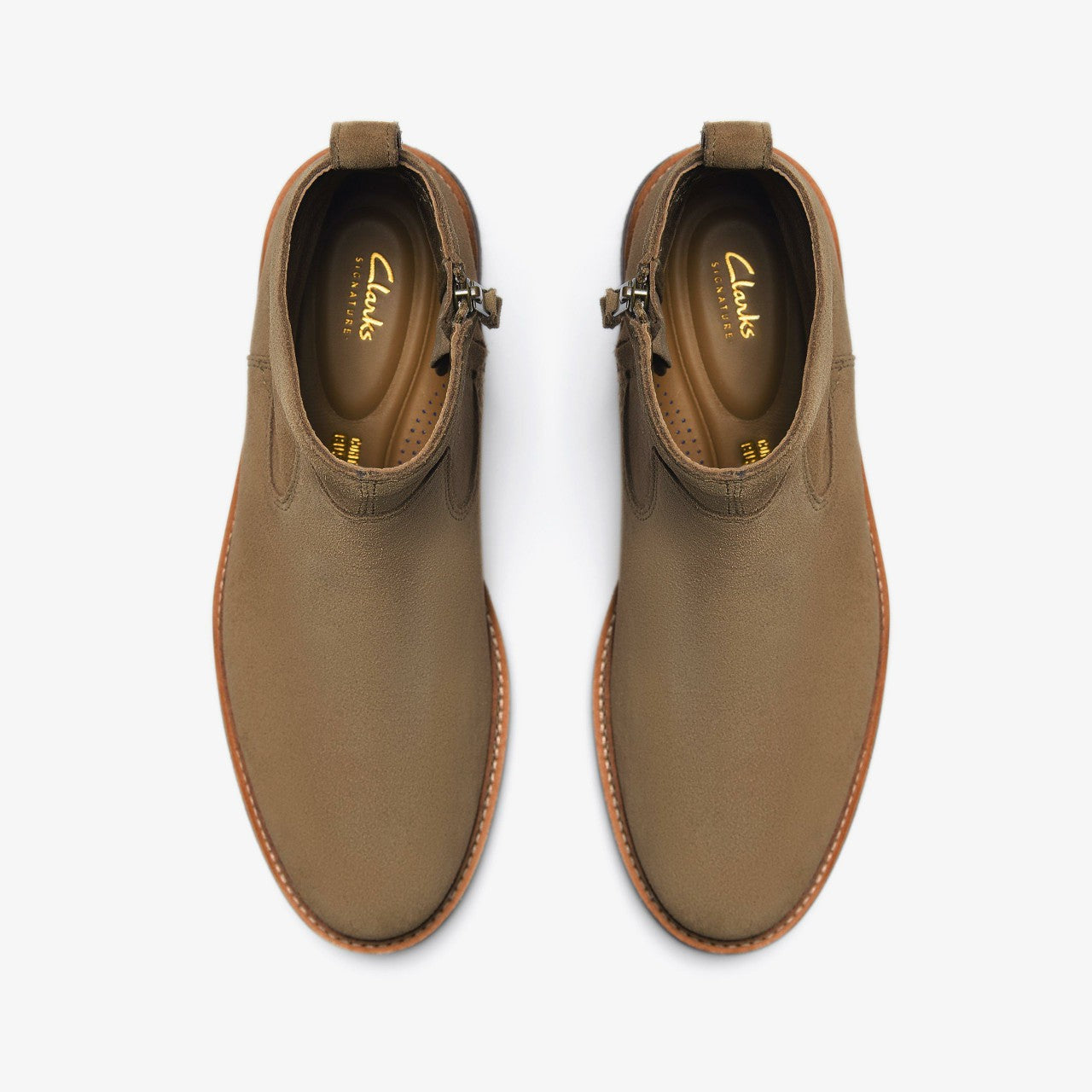 Clarkdale Boot Dark Sand Suede | Clarks on Sale - Men