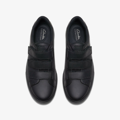 Romsey Strap Black Leather | Clarks on Sale - Men