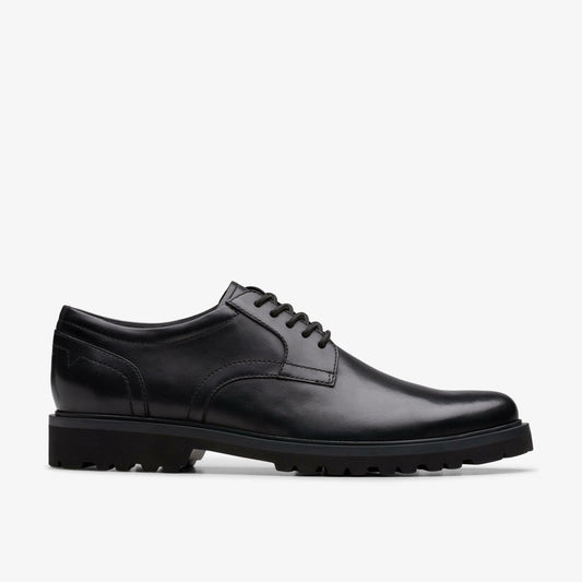 Berwick Lace Black Leather | Clarks outlet - Men