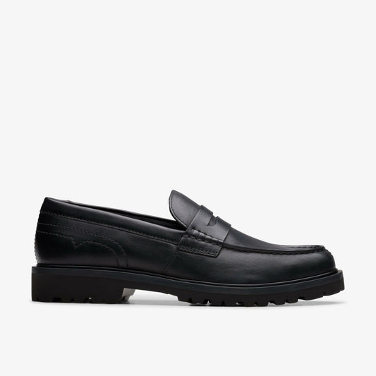 Berwick Lo Black Leather | Clarks discount - Men