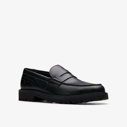 Berwick Lo Black Leather | Clarks discount - Men