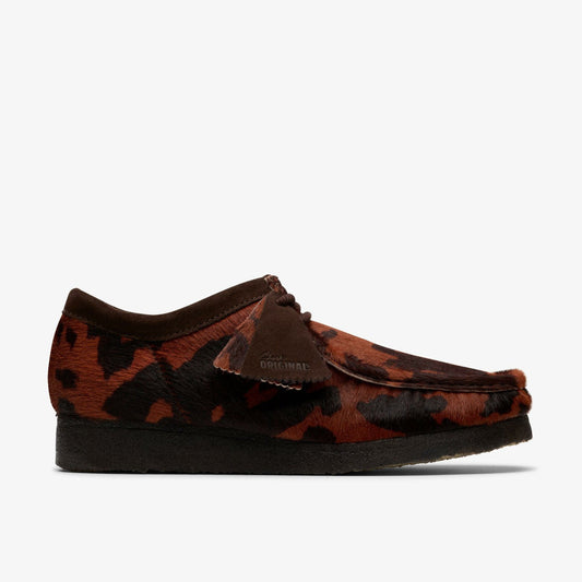 Wallabee Brown Cow Print | Clarks Sale - Men