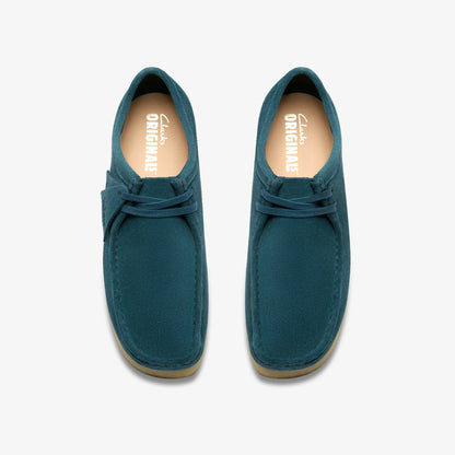 Wallabee Mid Blue Suede | Clarks outlet - Men