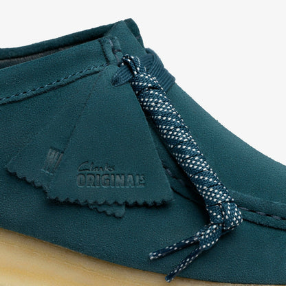 Wallabee Mid Blue Suede | Clarks outlet - Men