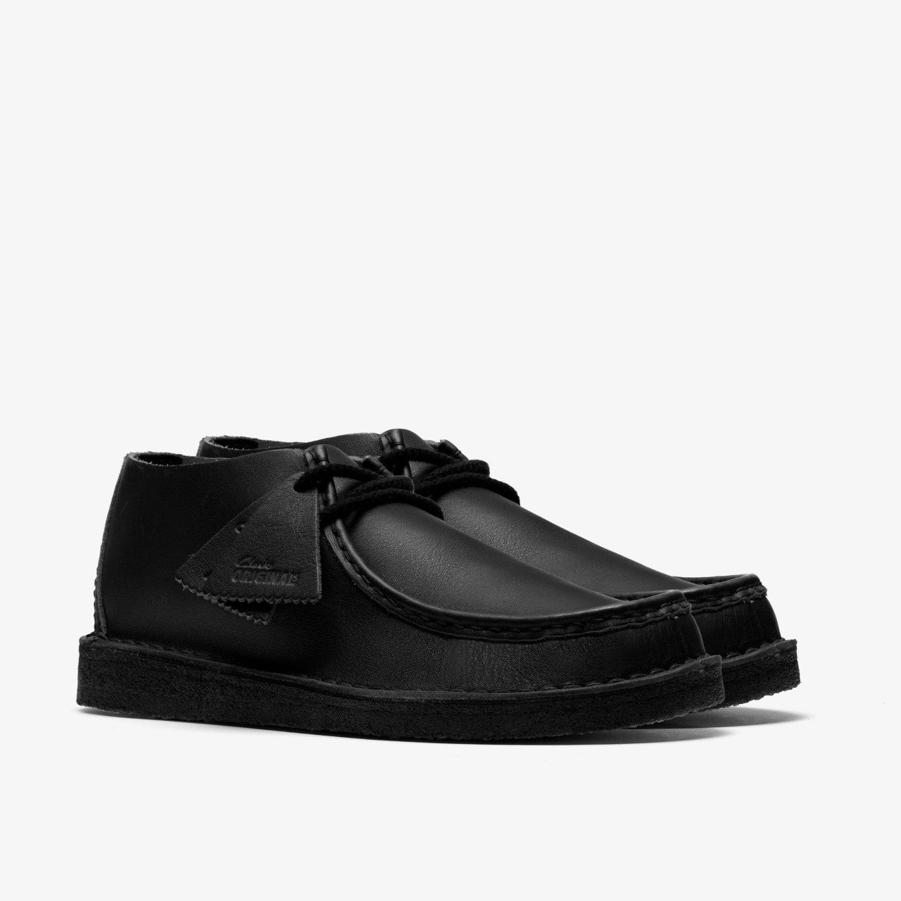 Desert Nomad Black / Black Leather | Clarks discount - Men