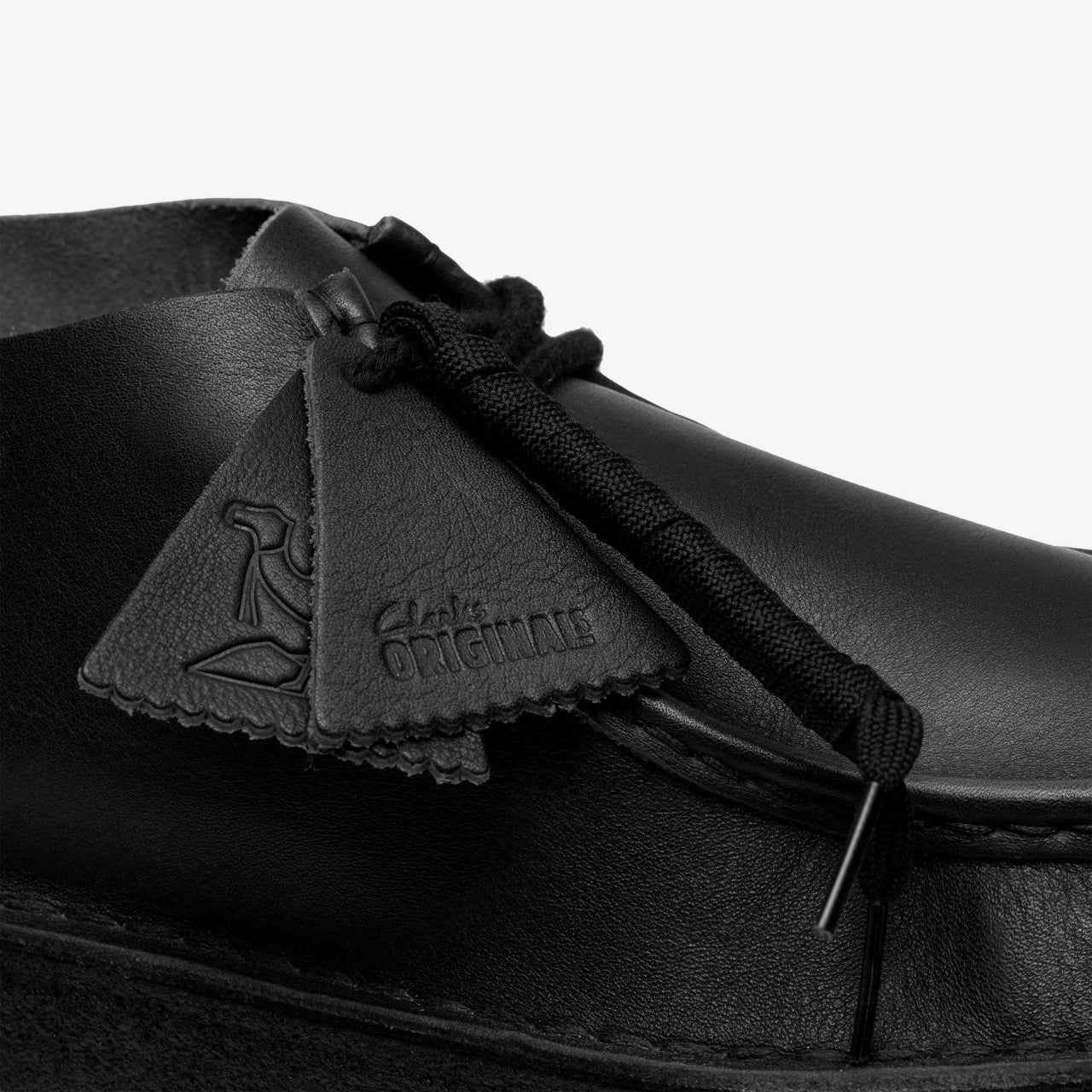 Desert Nomad Black / Black Leather | Clarks discount - Men