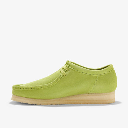 Wallabee Lime Suede | Clarks for sale - Women