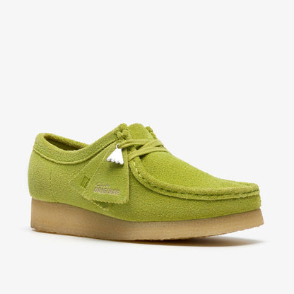 Wallabee Lime Suede | Clarks for sale - Women