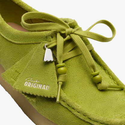 Wallabee Lime Suede | Clarks for sale - Women