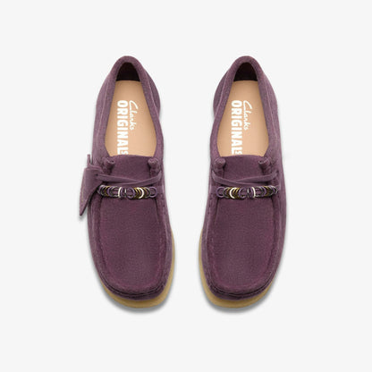 Wallabee Plum Suede | Clarks Sale - Women